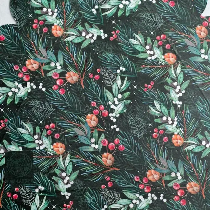 Коробка для кондитерских изделий с PVC крышкой &laquo;Happy New Year&raquo;, 18 х 4 см