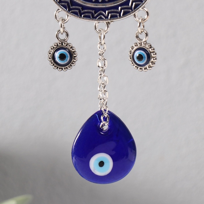 Подвеска от сглаза Подвеска от сглаза "Рука Фатимы с лотосом" 9х22 см