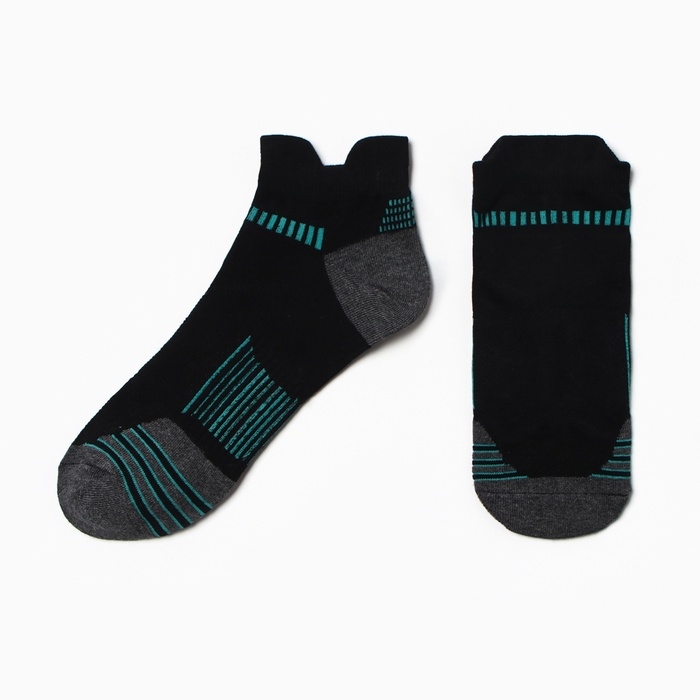 Носки мужские MINAKU укороченные, размер 38-45, цвет чёрный