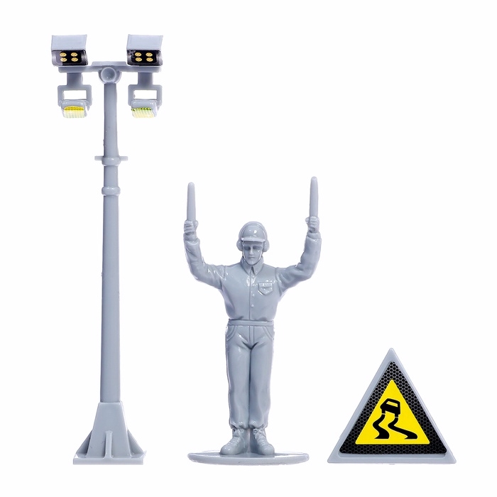 Парковка детская &laquo;Аэропорт&raquo;, подвижные элементы, с аксессуарами