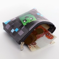 Кошелёк детский для мальчика «Пиксельный мир», МИКС Кошелёк детский для мальчика «Пиксельный мир», МИКС