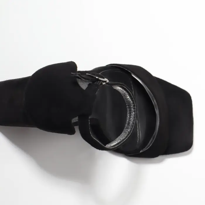 Полоски под ремешки, на клеевой основе, набор - 4 шт., силиконовые, 9.5&times;0.7 см., прозрачные