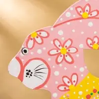 Сувенир "Заяц" МДФ 25х6х35 см