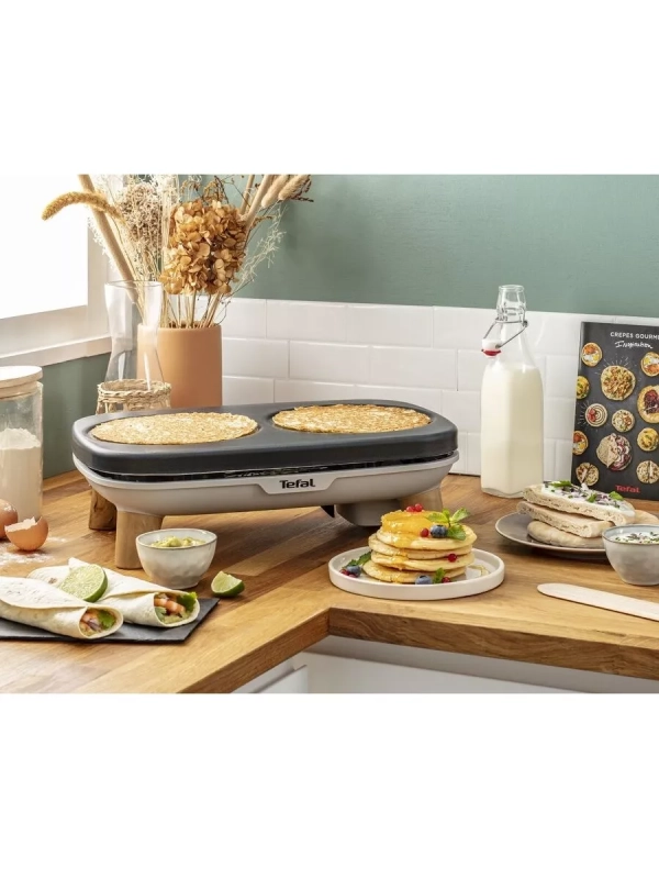 Электрическая блинница Crepier Gourmet PY900D12 с насадками