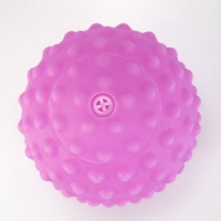 Игрушка пищащая для собак "Рельефный мяч", 6 см, сиреневый