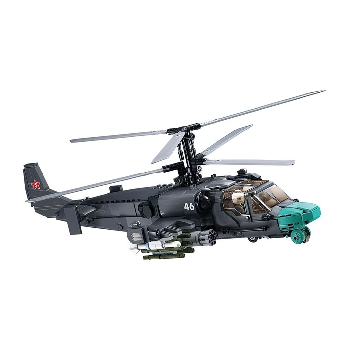 Конструктор Модельки &laquo;Вертолёт КА-52С&raquo;, 1:35, 913 деталей