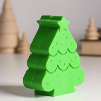 Сувенир пластик свет "Ёлочка со звездой" 3хLR1130 8,5х4х10,8 см