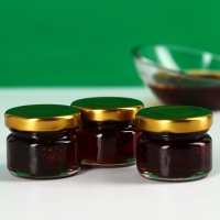 Набор варенья с сосновыми шишками &laquo;23 февраля&raquo;, вкусы: апельсин, брусника, классический, 30 г. x 3 шт.