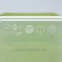 Ёмкость для сыпучих продуктов, 1,75 л, прозрачный, крышка МИКС