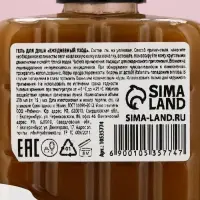 Гель для душа ЧИСТОЕ СЧАСТЬЕ &laquo;Жизнь будет сладкой&raquo;, 300 мл, аромат шоколада, Новый Год