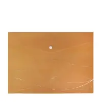 Папка-конверт на кнопке формат А4 180мкр блестящая МИКС Волны  (штрихкод на штуке)