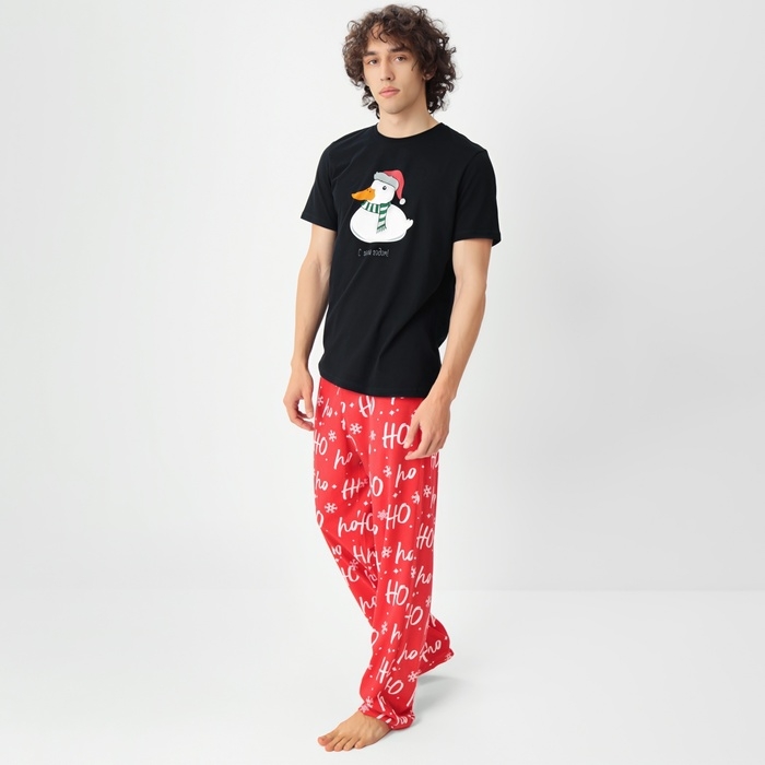 Пижама мужская KAFTAN Пижама мужская KAFTAN "С га-га годом", р.52