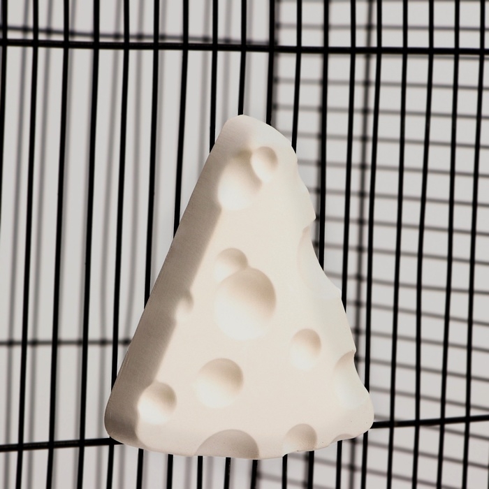 Минеральный камень "Пижон" для грызунов, сыр, 50 г