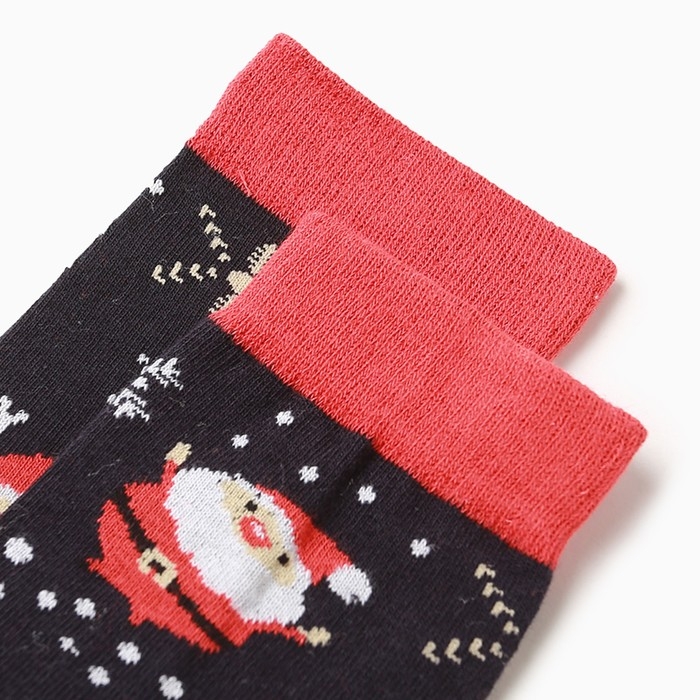 Новый год. Носки мужские Merry christmas, цвет тёмно-синий, размер 40-44 Новый год. Носки мужские Merry christmas, цвет тёмно-синий, размер 40-44