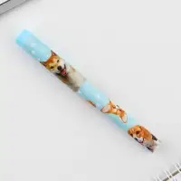 Ручка шариковая, синяя паста 0.7 мм с колпачком пластик &laquo;Пёсики&raquo;