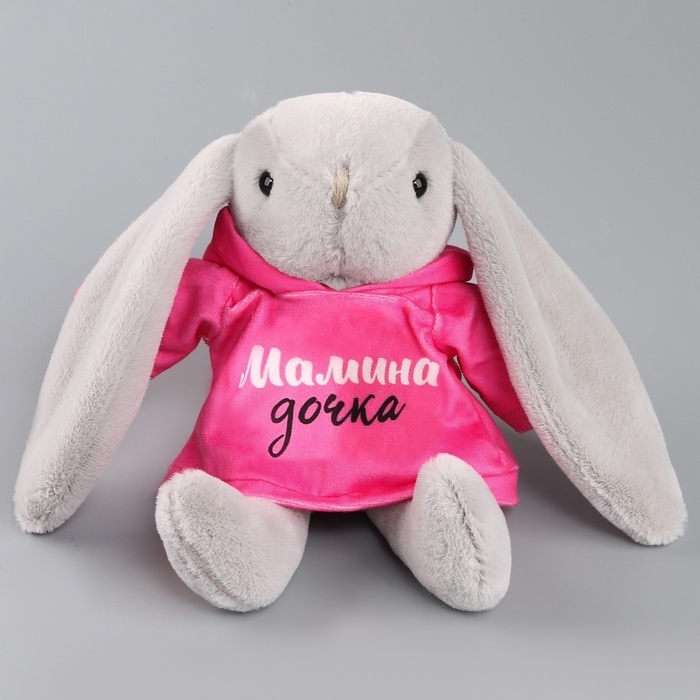 Мягкая игрушка Зая &laquo;Мамина дочка&raquo;, цвет МИКС