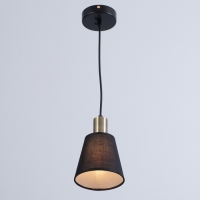 Люстра "Айрис" 1х60Вт Е27 Чёрный 15х15х20(100)см Люстра "Айрис" 1х60Вт Е27 Чёрный 15х15х20(100)см