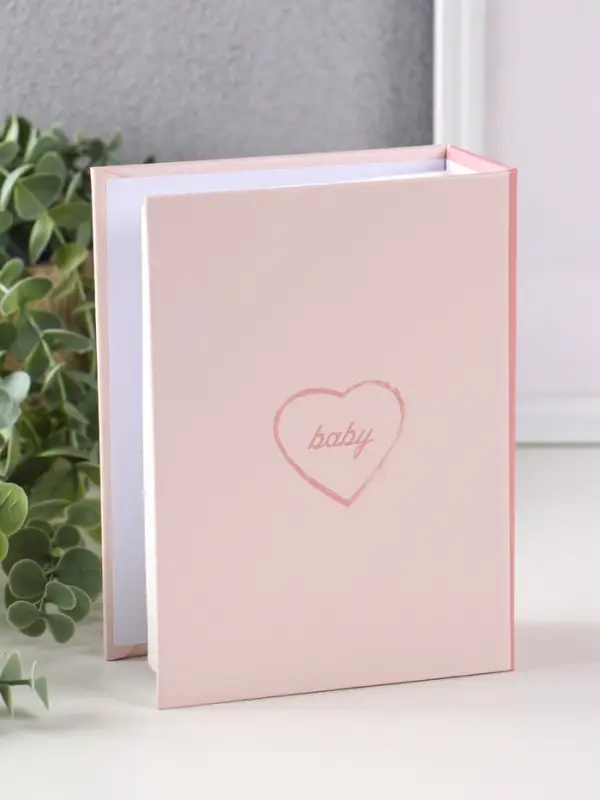 Фотоальбом 100 фото "Baby" 10X15см, ПП карм., розовый