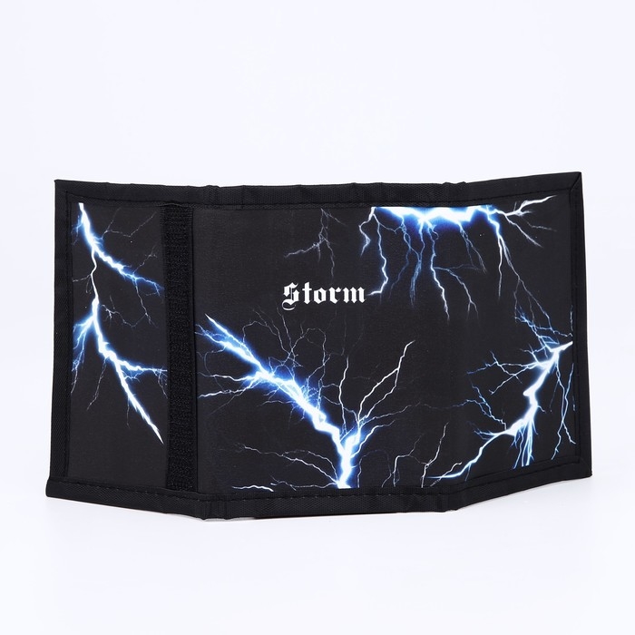 Кошелёк Storm на липучке, 11,5х8х1 см Кошелёк Storm на липучке, 11,5х8х1 см