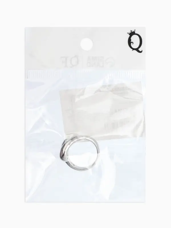 Кольцо "Капли БО", цвет золото безразмерное