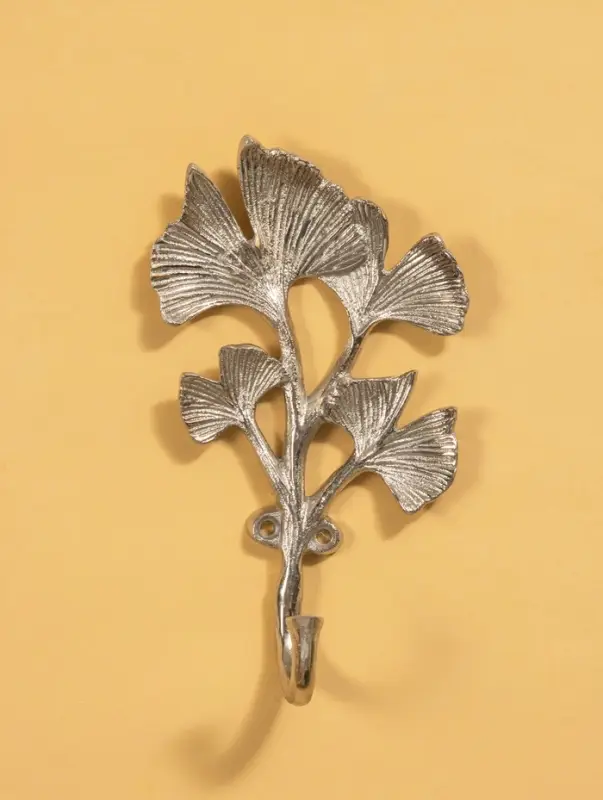 Крючок настенный &laquo;Лепестки&raquo;, 19.5&times;11&times;6 см, алюминий