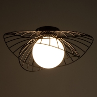 Светильник 2475/1 E27 40Вт черный 45х45х25 см BayerLux