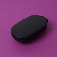 Расчёска массажная, складная, зеркалом, 9,5 × 5,5 см, цвет чёрный Расчёска массажная, складная, зеркалом, 9,5 × 5,5 см, цвет чёрный