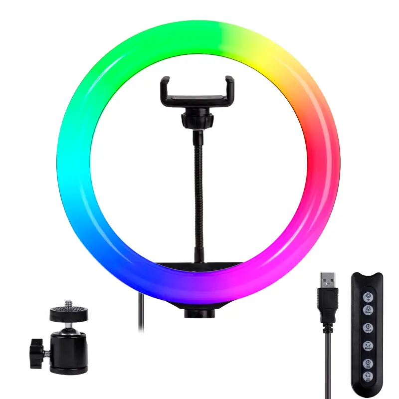 Селфи кольцо 26cm 10" SL-R26 RGB