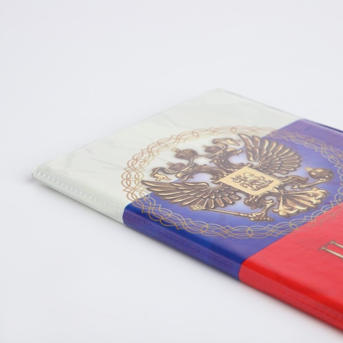 Обложка для паспорта, цвет триколор