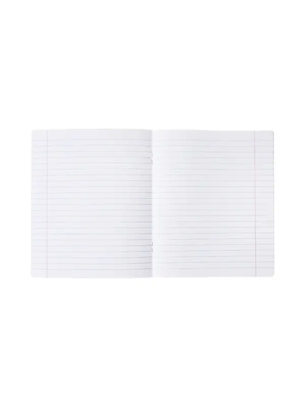 Тетрадь 12 листов, в линейку &laquo;С ушками&raquo;, мелованный картон, МИКС