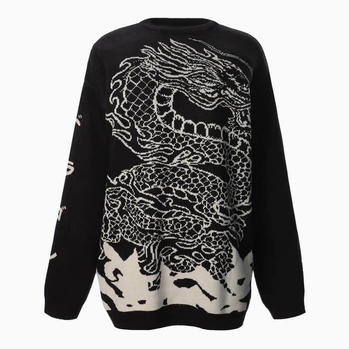 Джемпер женский MIST Джемпер женский MIST "Dragon", черный, onesize (44-48)
