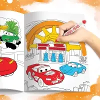 Раскраска, А5, 16 стр.