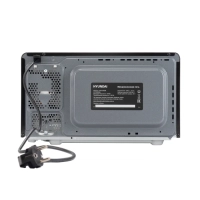 Микроволновая печь HYM-D3039 черный, 20 л, 700 Вт