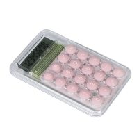 Калькулятор настольный 08-разрядный, KS-005, прозрачный корпус, розовые кнопки Калькулятор настольный 08-разрядный, KS-005, прозрачный корпус, розовые кнопки