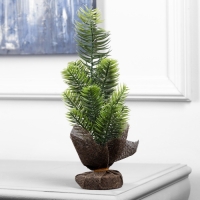 Фигура светодиодная &laquo;Ель&raquo; 30 x13 x13 см, 10 LED, батарейки AG13x3 (в комплекте), свечение тёплое белое