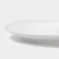 Тарелка Hanna Kn&ouml;vell, d=22.8 см, фарфор, белая