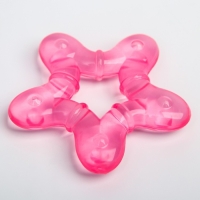 Набор: ниблер для прикорма с силиконовой сеточкой + силиконовая зубная щетка на палец в контейнере + силиконовый прорезыватель &laquo;Которусалка&raquo;