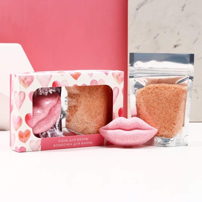 Подарочный набор косметики Happy, соль для ванны 150 г и бомбочка для ванны 80 г, ЧИСТОЕ СЧАСТЬЕ Подарочный набор косметики Happy, соль для ванны 150 г и бомбочка для ванны 80 г, ЧИСТОЕ СЧАСТЬЕ