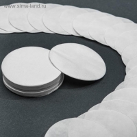 Фильтры d 55 мм, красная лента, марка ФБ,  быстрой фильтрации, набор 100 шт