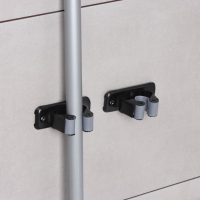 Держатель для швабр Доляна, 2 шт, 8,5&times;3&times;4,5 см