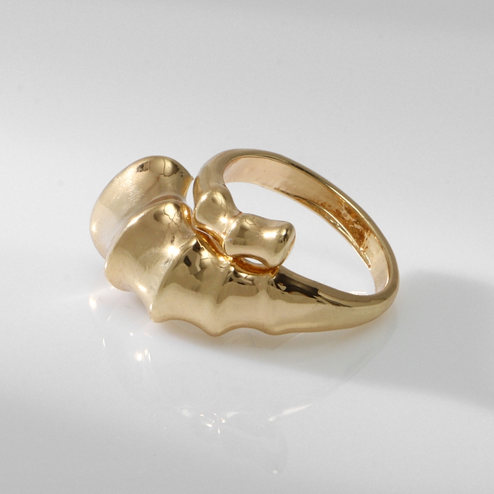 Кольцо металл «Ракушка» раковина, цвет золото, размер 16 Кольцо металл «Ракушка» раковина, цвет золото, размер 16