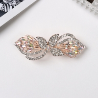 Заколка-автомат для волос "Диодора" лепестки галант, 9 см, золото Заколка-автомат для волос "Диодора" лепестки галант, 9 см, золото