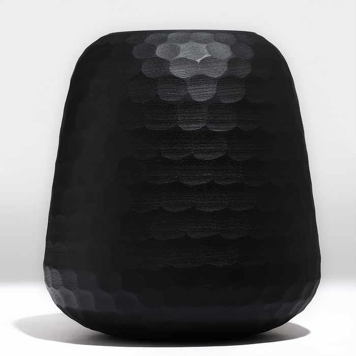 Ваза для цветов &laquo;Сара&raquo; из черного стекла 22 х 20 х 20 см