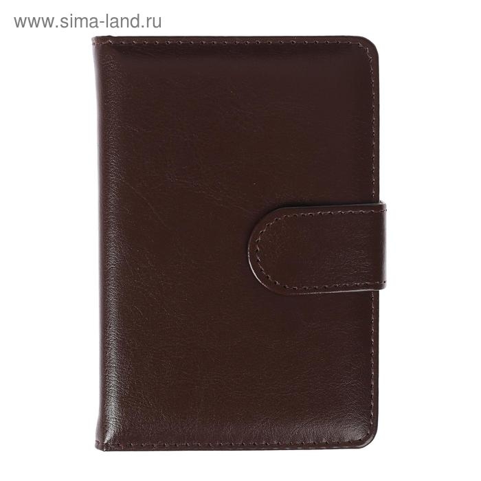 Ежедневник недатированный А6, 100 листов в клетку, с хлястиком, обложка ПВХ, МИКС