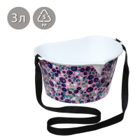 Ёмкость для сбора ягод, 3 л, &laquo;Ягодный&raquo;, белая