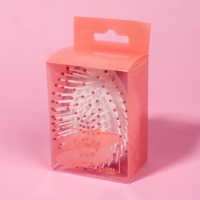 Расчёска - шейкер «Лапки», 5,5 × 9 см, цвет МИКС Расчёска - шейкер «Лапки», 5,5 × 9 см, цвет МИКС