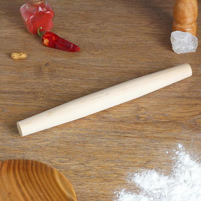 Скалка бочонок, берёза, 35&times;3,5 см