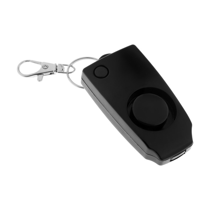 Карманная сирена для самозащиты Luazon LKL-07, со свистком, черная Карманная сирена для самозащиты Luazon LKL-07, со свистком, черная