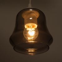 Плафон E27 дымчатый