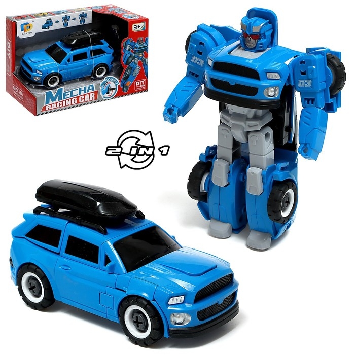 Конструктор винтовой &laquo;Универсал&raquo;, 2 в 1 робот-машина